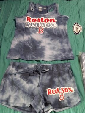 Boston Red Sox Concepts Sport Women's Billboard Racerback Tank Top & Shorts Set